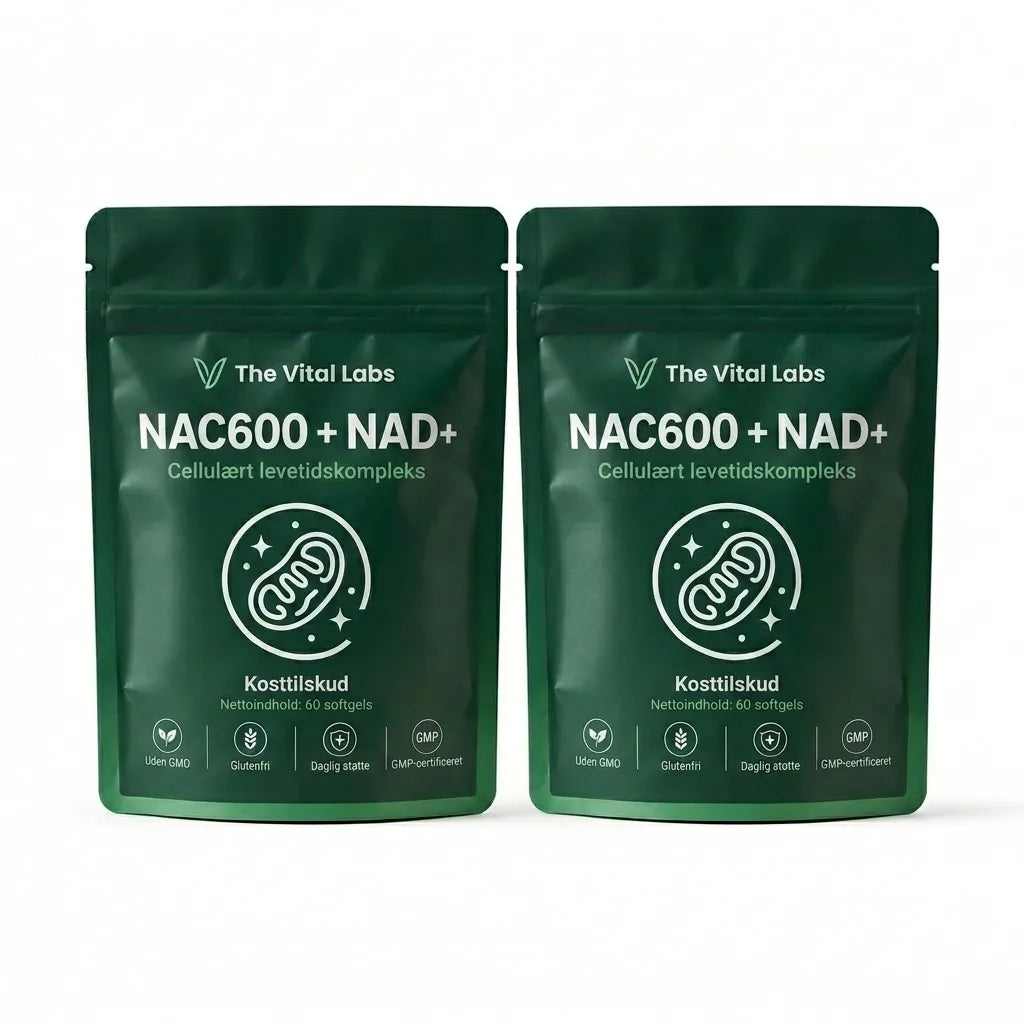 The Vital Labs NAC600 + NAD+