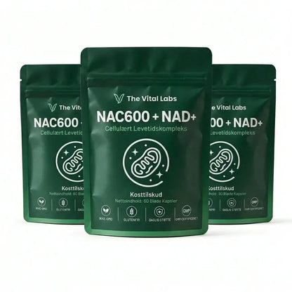 The Vital Labs NAC600 + NAD+