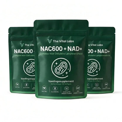 The Vital Labs NAC600 + NAD+